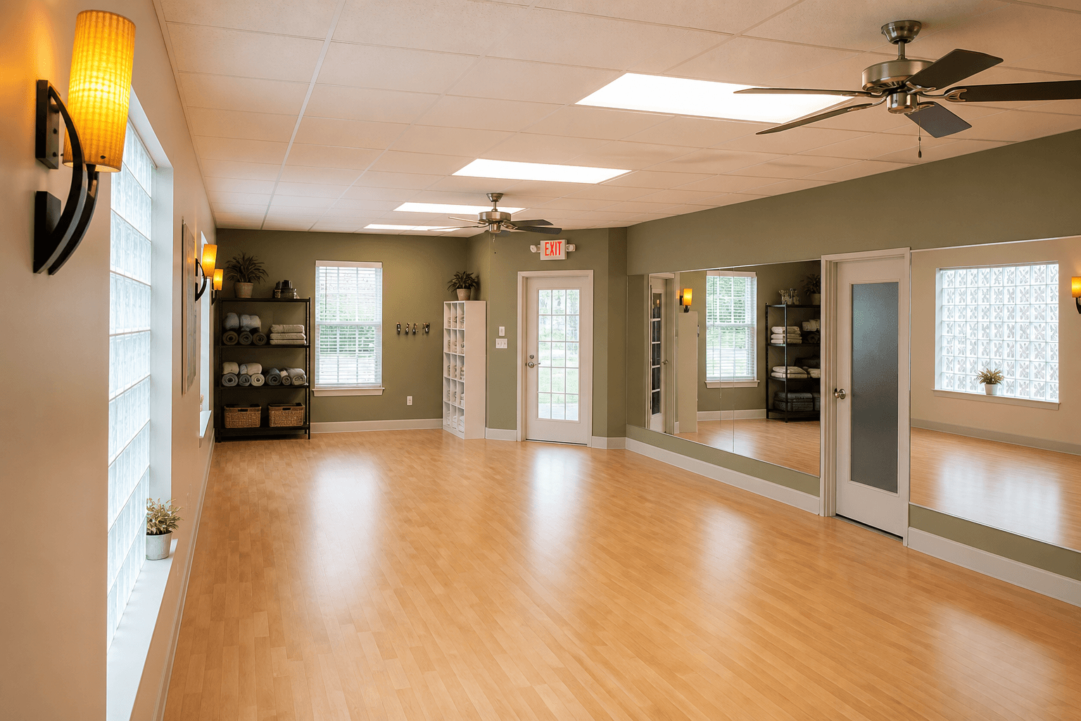 Calm treatment studio within Health Link Family Chiropractic